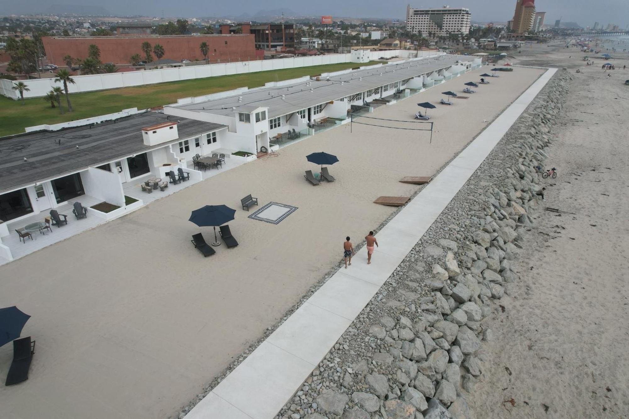 Quinta Pacifica Beachfront Villas Rosarito Bagian luar foto